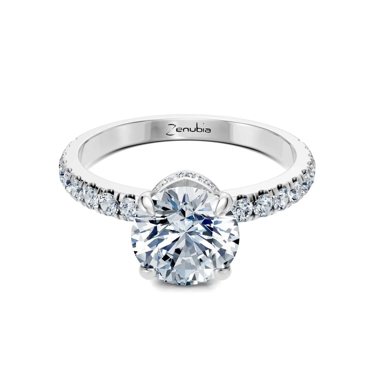 Zenubia_Schmuck_Winterthur_Verlobungsring_ZALA_front_Weissgold