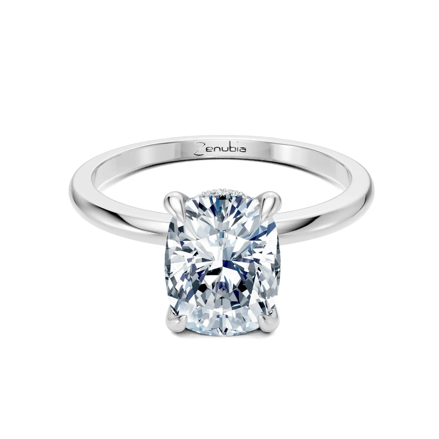 Zenubia_Schmuck_Winterthur_Verlobungsring_LOULOU_front_Weissgold