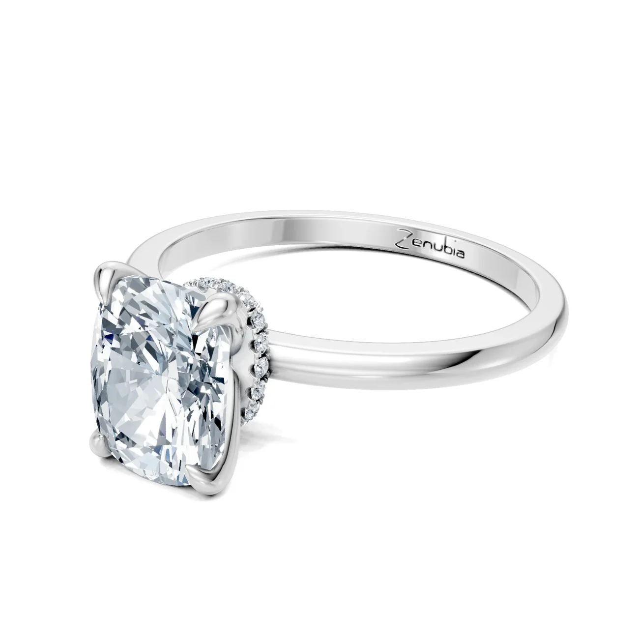Zenubia_Schmuck_Winterthur_Verlobungsring_LOULOU_side_Weissgold