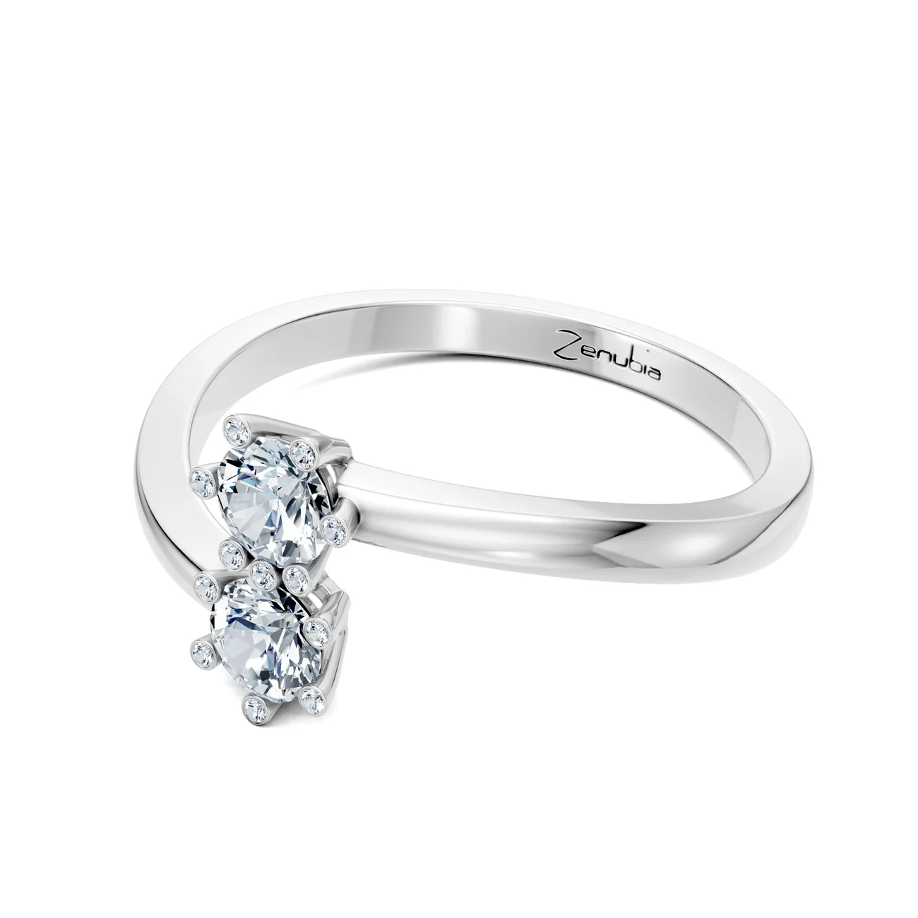 Zenubia_Schmuck_Winterthur_Verlobungsring_LAILA_side_Weissgold