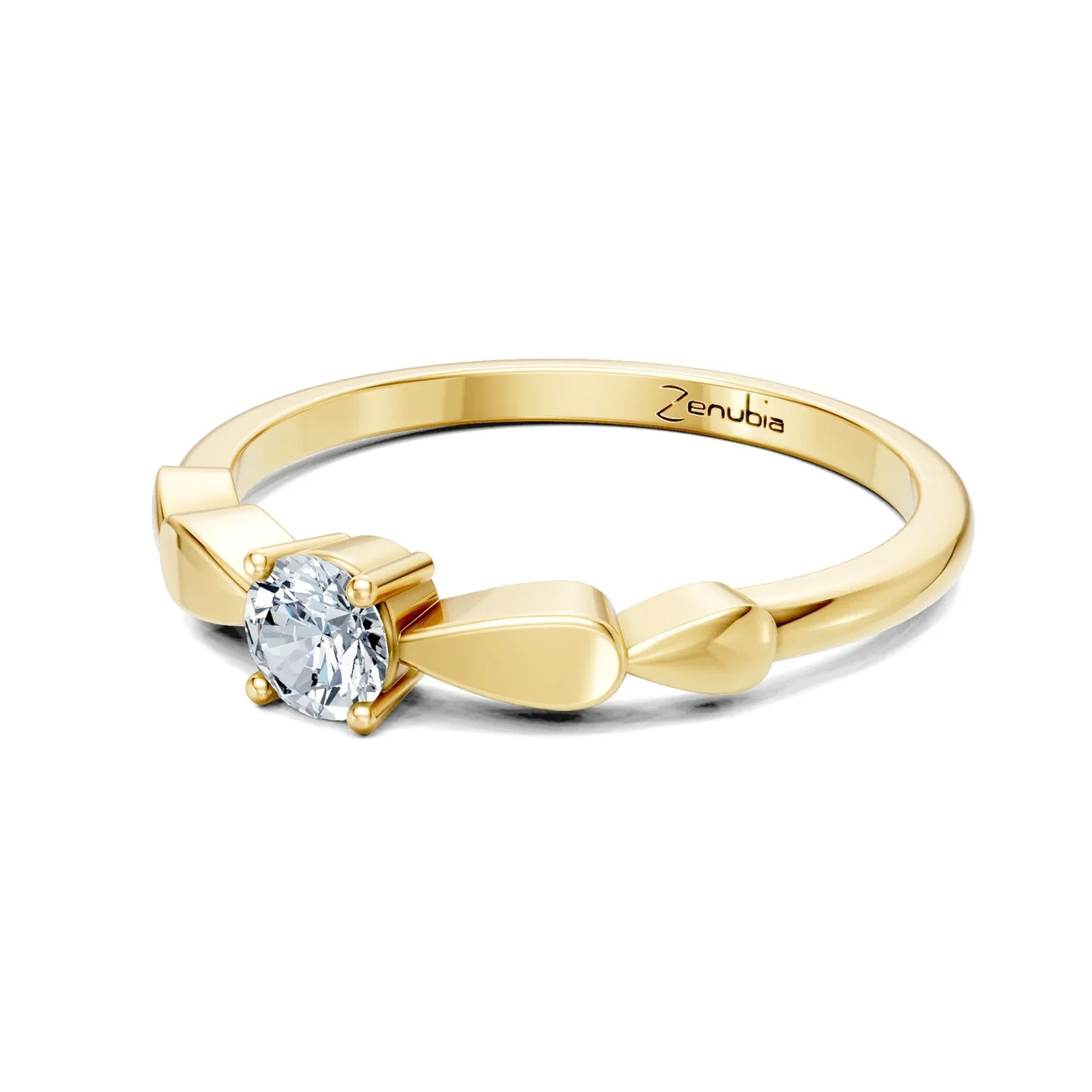 Zenubia_Schmuck_Winterthur_Verlobungsring_LATOYA_side_Gelbgold