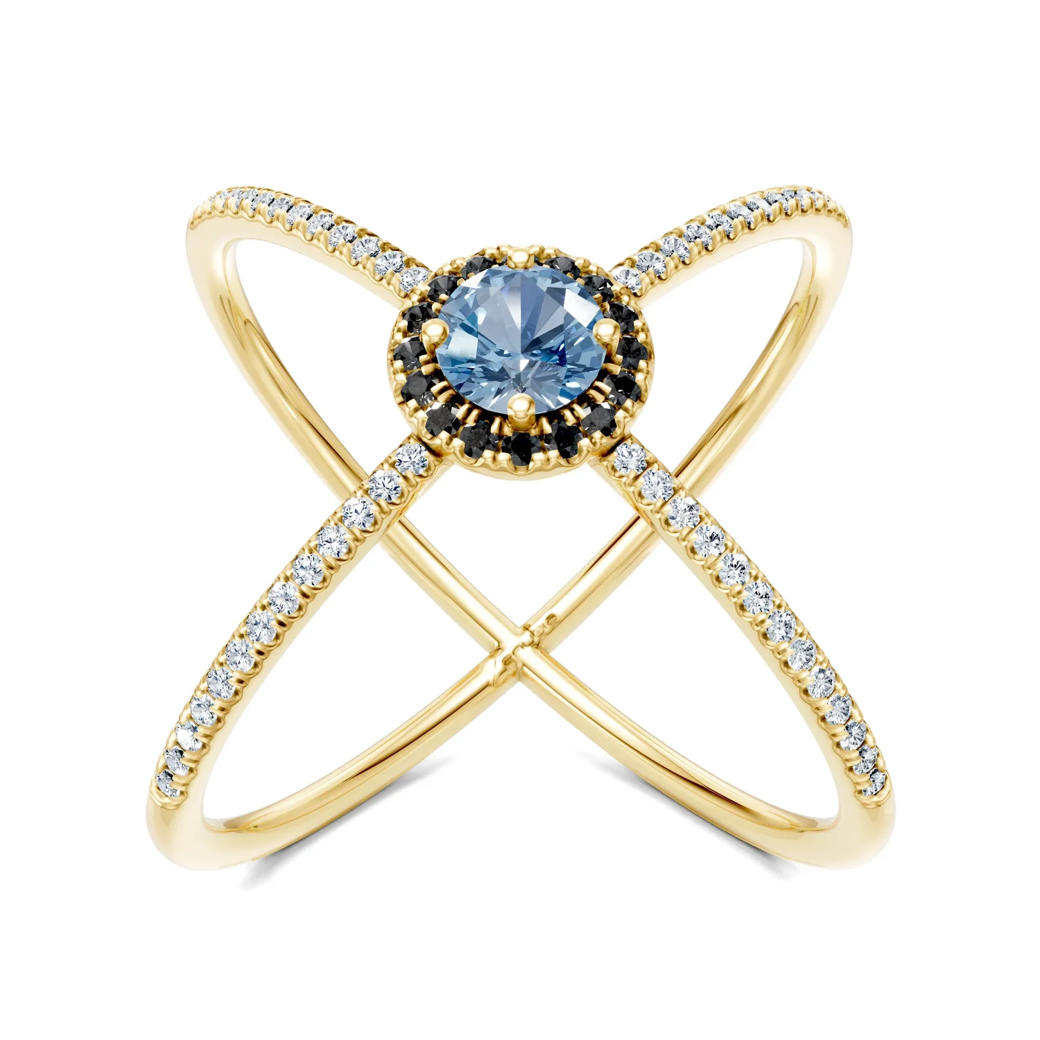 Zenubia_Schmuck_Winterthur_Verlobungsring_LAVEA_front_Gelbgold