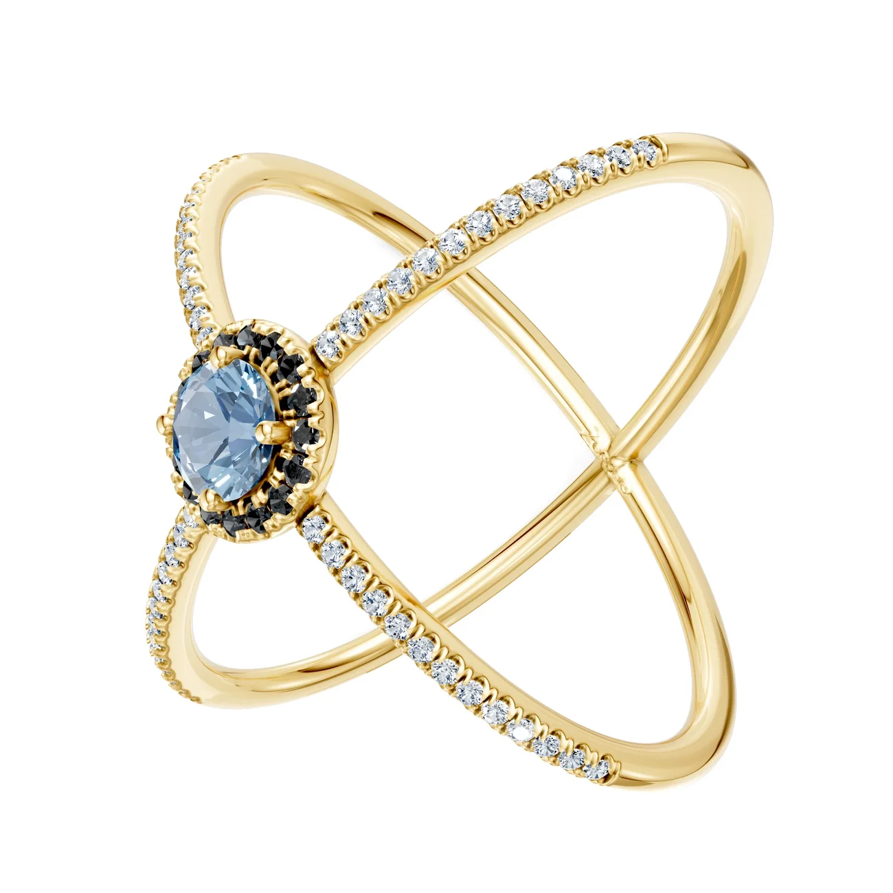 Zenubia_Schmuck_Winterthur_Verlobungsring_LAVEA_side_Gelbgold