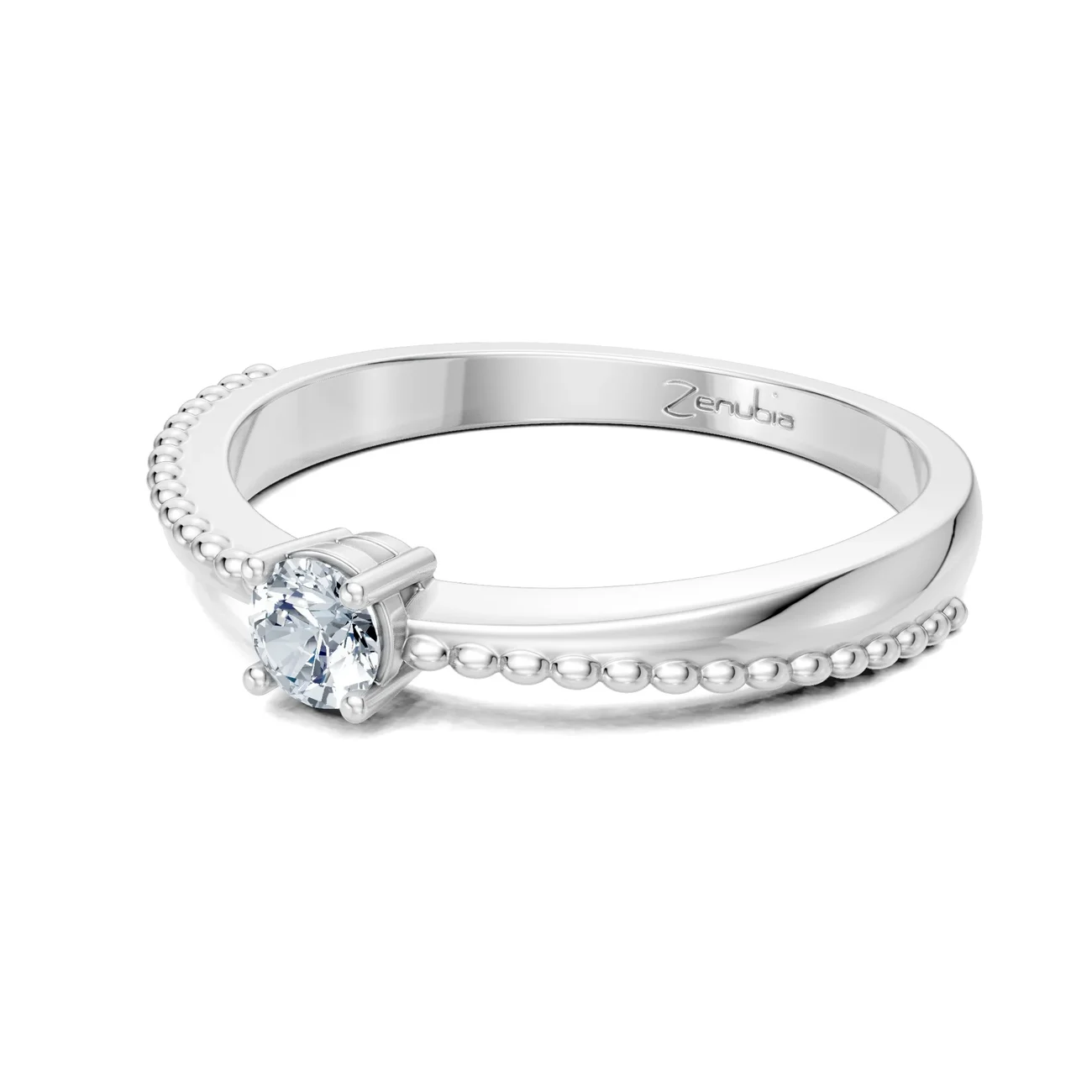 Zenubia_Schmuck_Winterthur_Verlobungsring_LILI_Weissgold_3