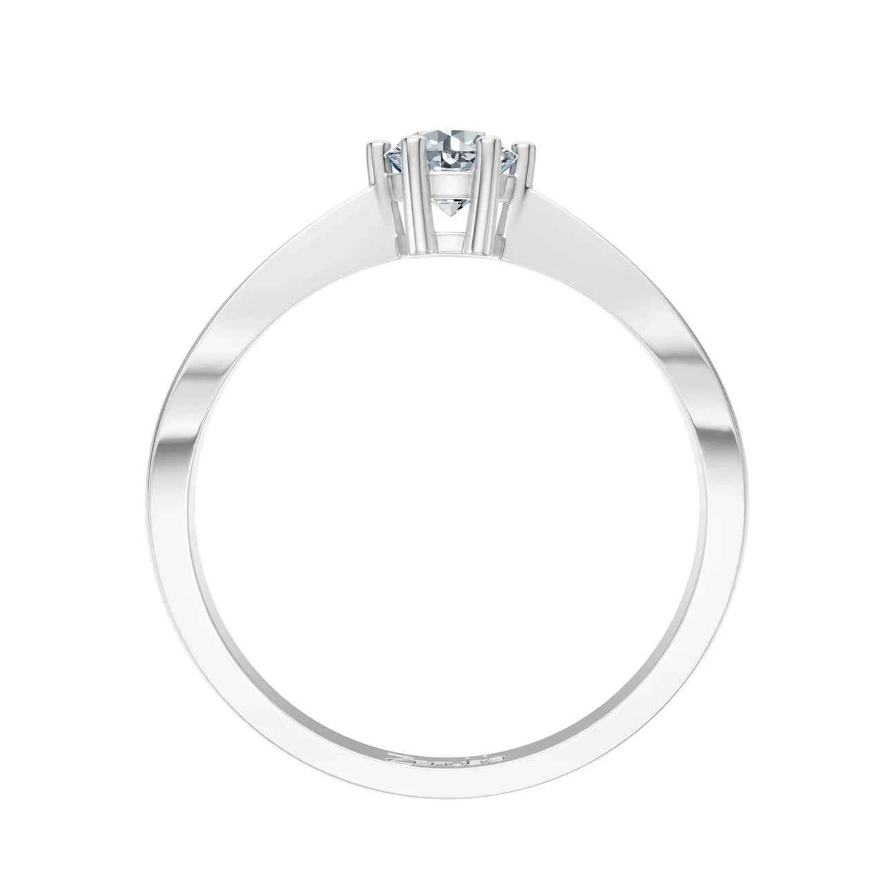 Zenubia_Schmuck_Winterthur_Verlobungsring_QUEEN_stand_Weissgold