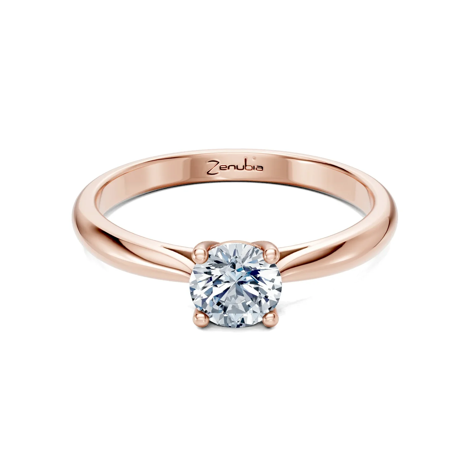 Zenubia_Schmuck_Winterthur_Verlobungsring_LAELIA_front_Rosegold