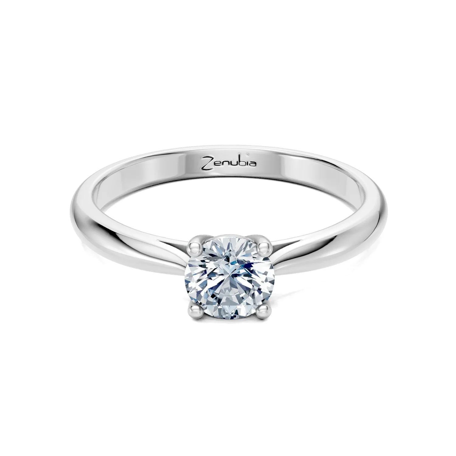 Zenubia_Schmuck_Winterthur_Verlobungsring_LAELIA_front_Weissgold