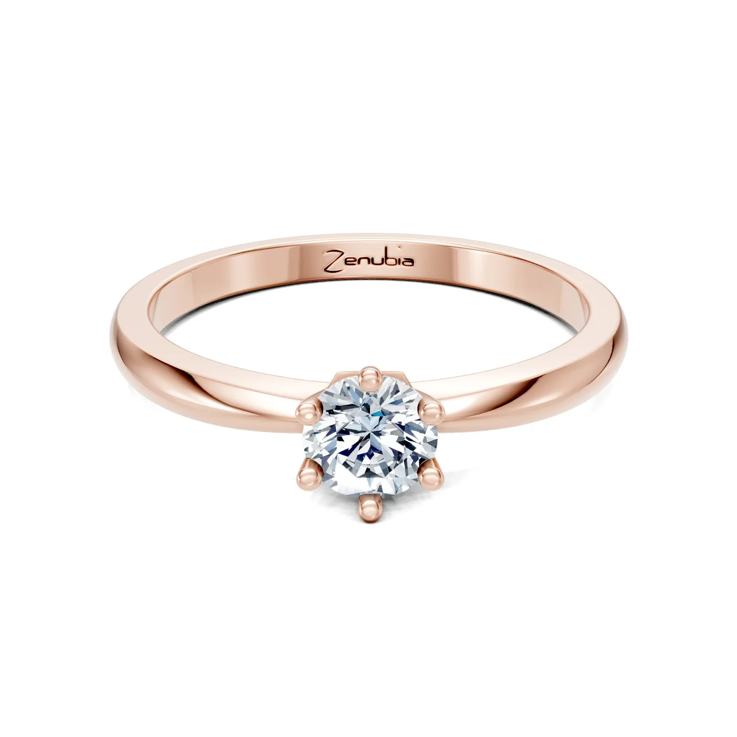 Zenubia_Schmuck_Winterthur_Verlobungsring_LAIKA_front_Rosegold