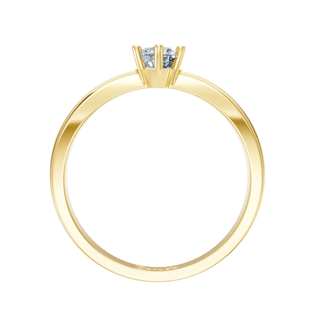 Zenubia_Schmuck_Winterthur_Verlobungsring_LAIKA_stand_Gelbgold