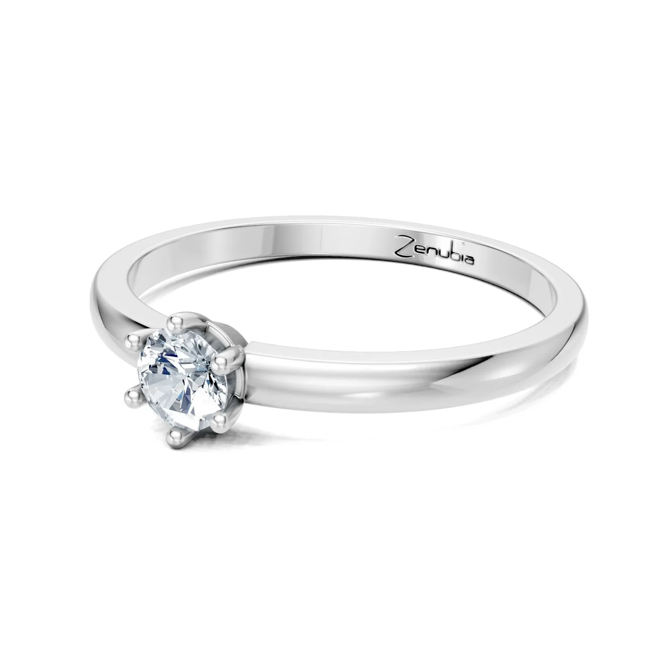 Zenubia_Schmuck_Winterthur_Verlobungsring_LAISHA_side_Weissgold