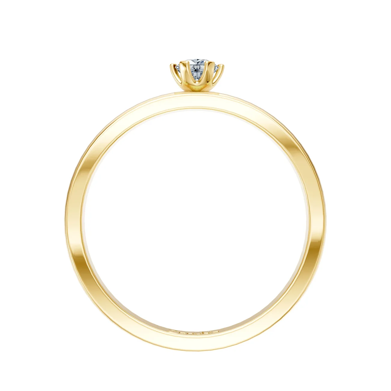 Zenubia_Schmuck_Winterthur_Verlobungsring_LEONIE_stand_Gelbgold