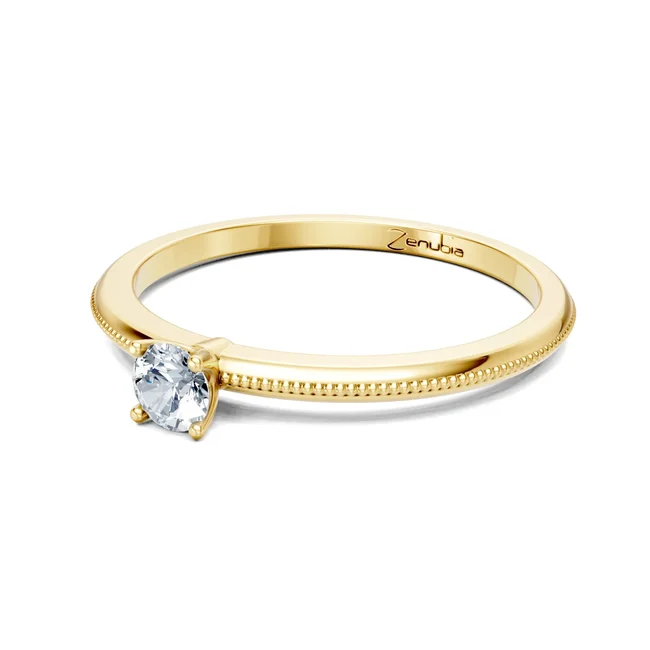 Zenubia_Schmuck_Winterthur_Verlobungsring_LOANA_side_Gelbgold