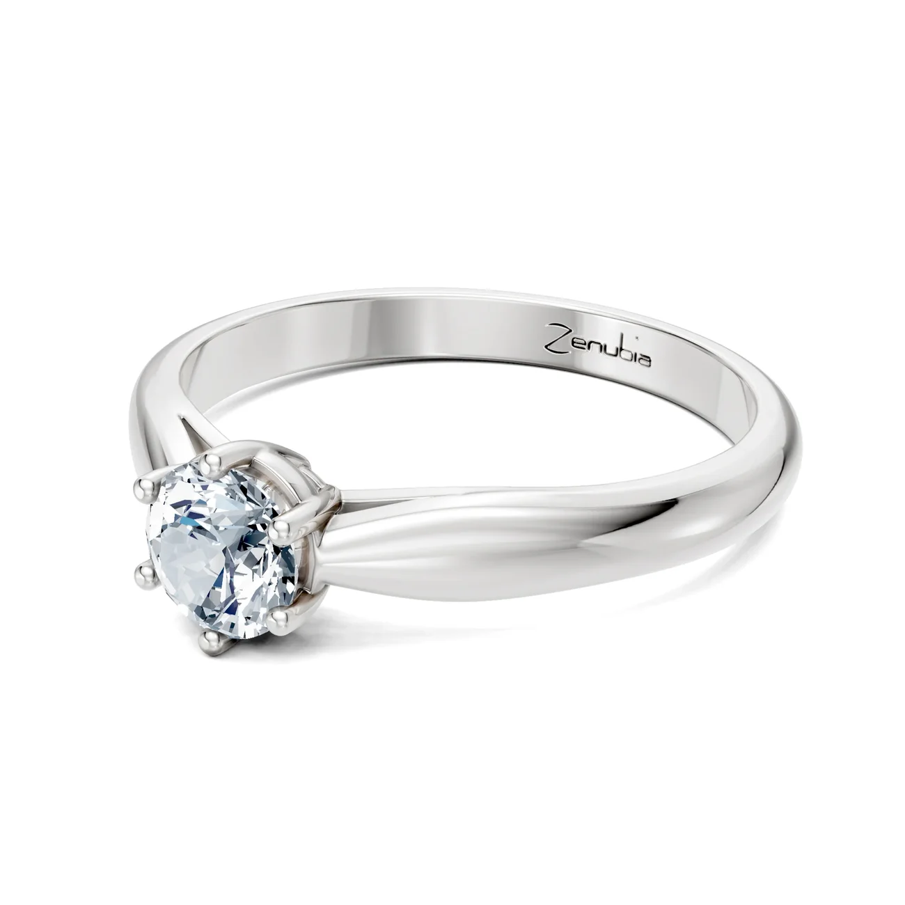Zenubia_Schmuck_Winterthur_Verlobungsring_LONIA_side_Weissgold