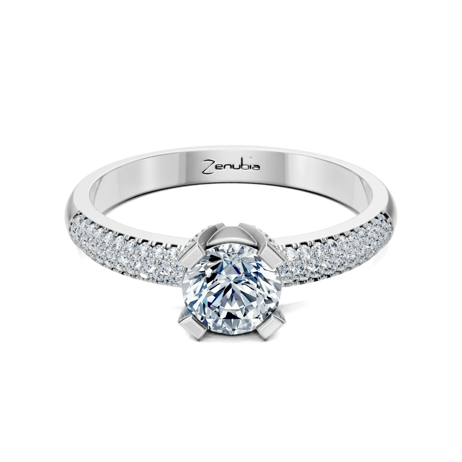 Zenubia_Schmuck_Winterthur_Verlobungsring_LORA_front_Weissgold