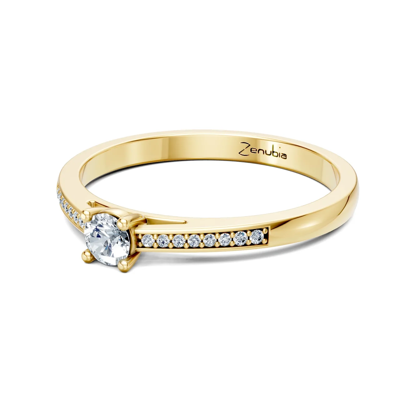 Zenubia_Schmuck_Winterthur_Verlobungsring_SARAH_side_Gelbgold