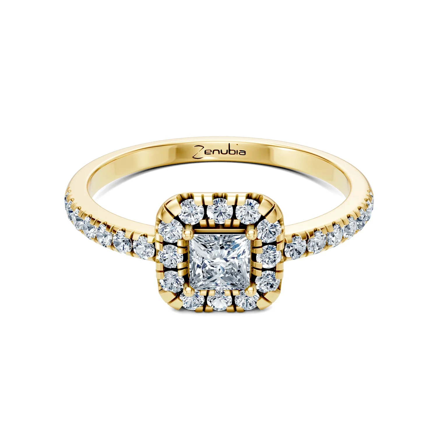 Zenubia_Schmuck_Winterthur_Verlobungsring_MADELEINE_front_Gelbgold