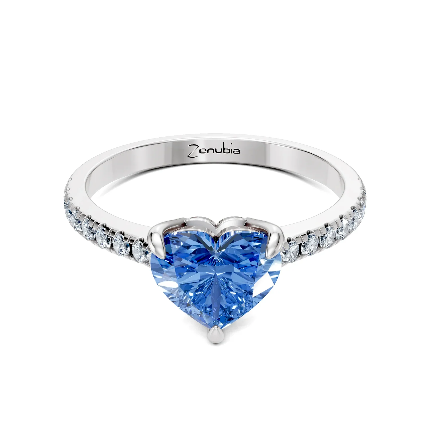 Zenubia_Schmuck_Winterthur_Verlobungsring_MAELLE_front_Weissgold