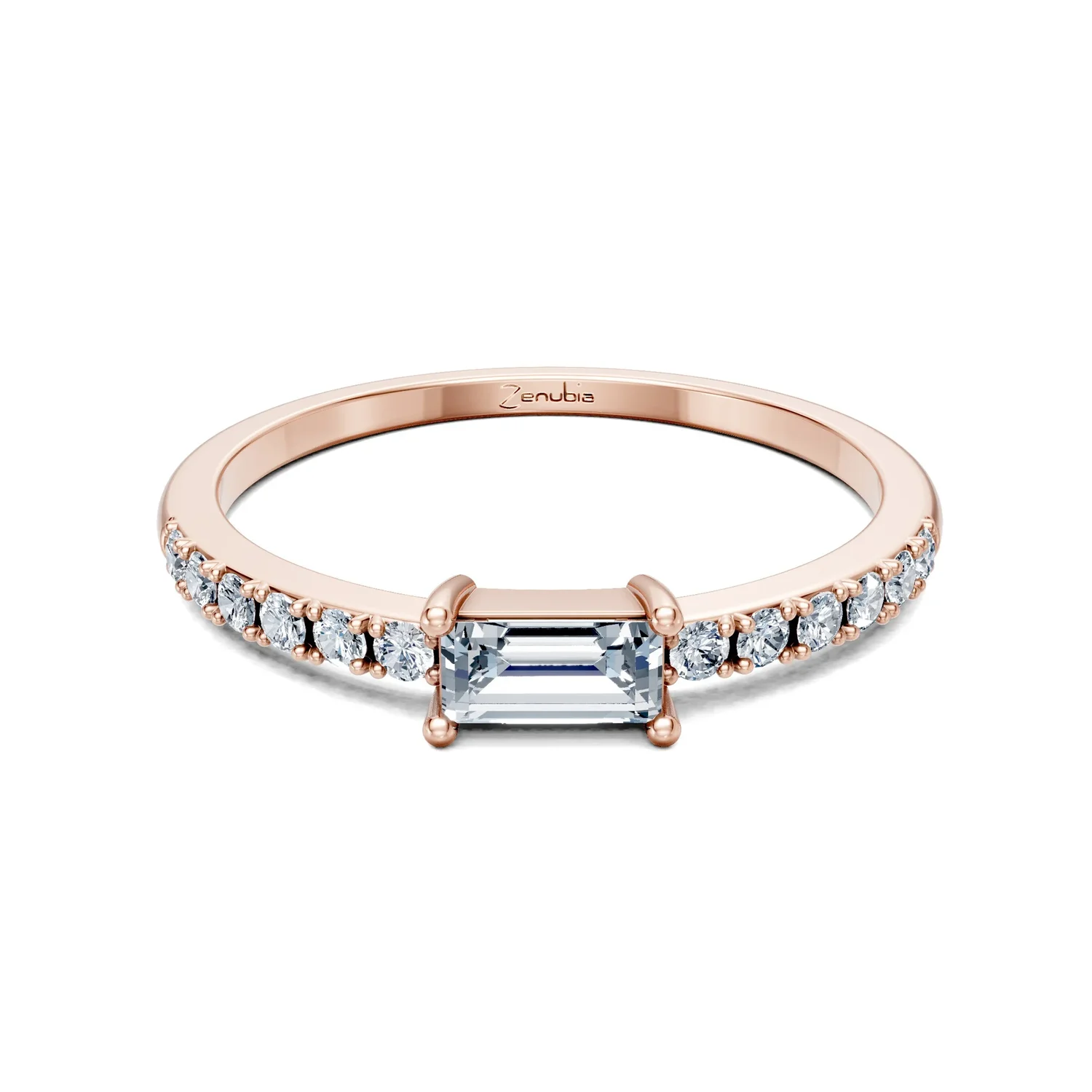 Zenubia_Schmuck_Winterthur_Verlobungsring_MAGGY_front_Rosegold
