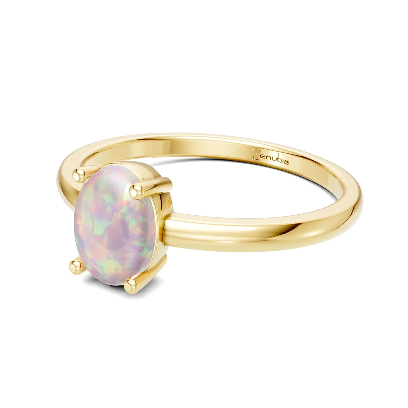 Zenubia_Schmuck_Winterthur_Verlobungsring_MANOLA_side_Gelbgold