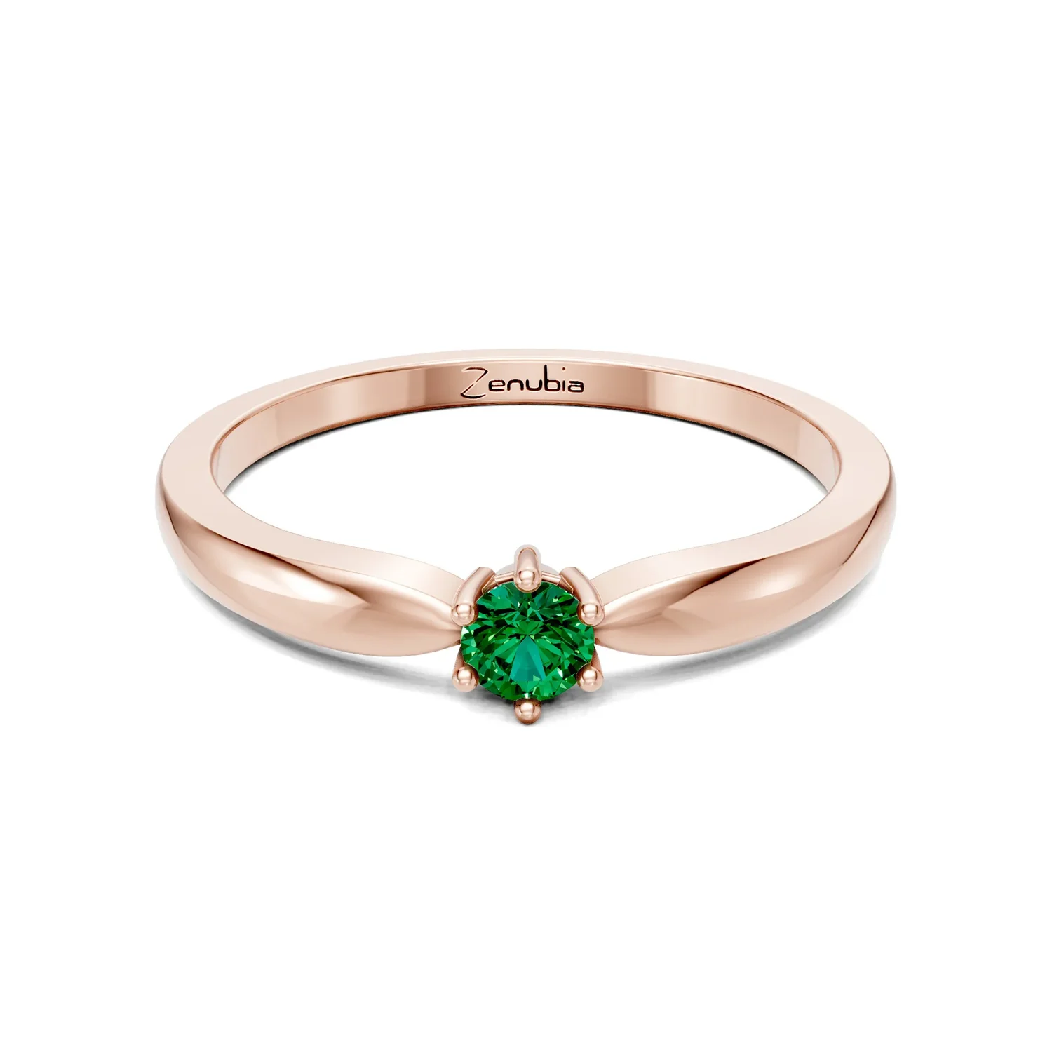 Zenubia_Schmuck_Winterthur_Verlobungsring_MANUELA_front_Rosegold