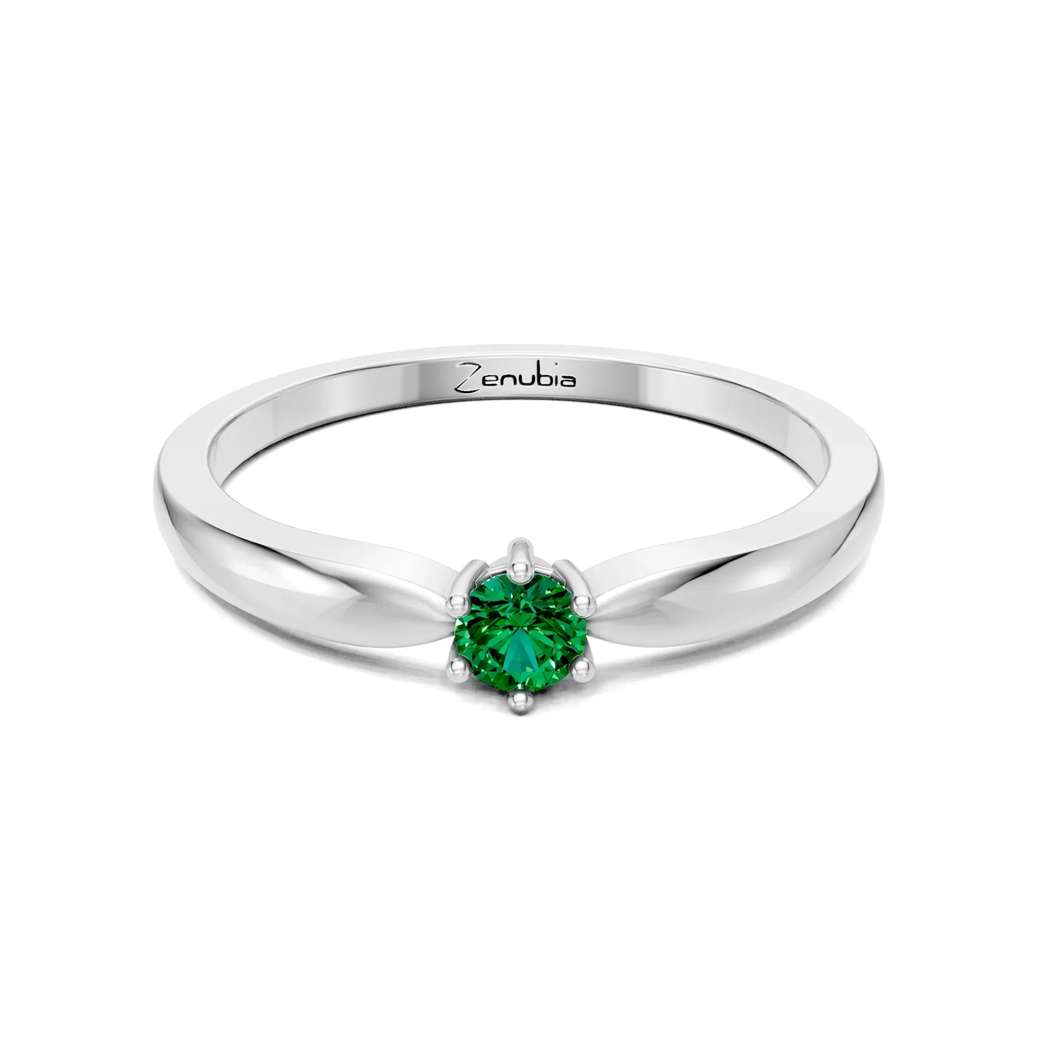 Zenubia_Schmuck_Winterthur_Verlobungsring_MANUELA_front_Weissgold