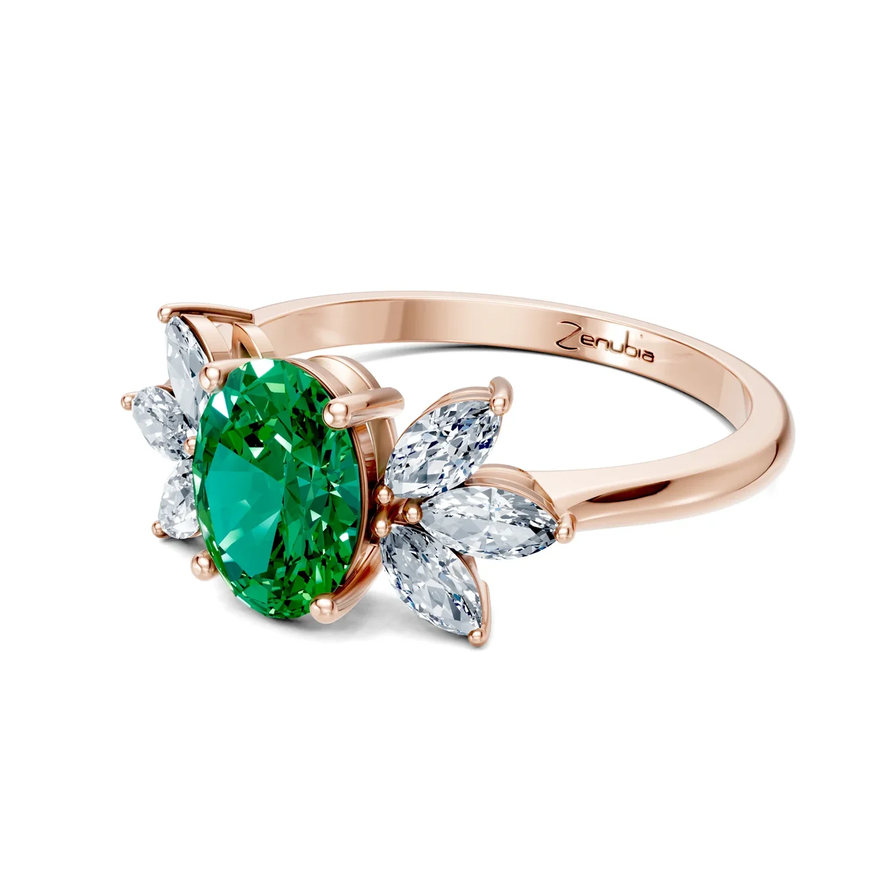 Zenubia_Schmuck_Winterthur_Verlobungsring_ELENA_side_Rosegold