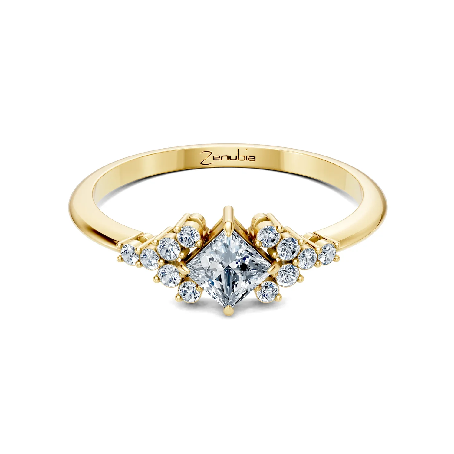 Zenubia_Schmuck_Winterthur_Verlobungsring_EMILY_front_Gelbgold