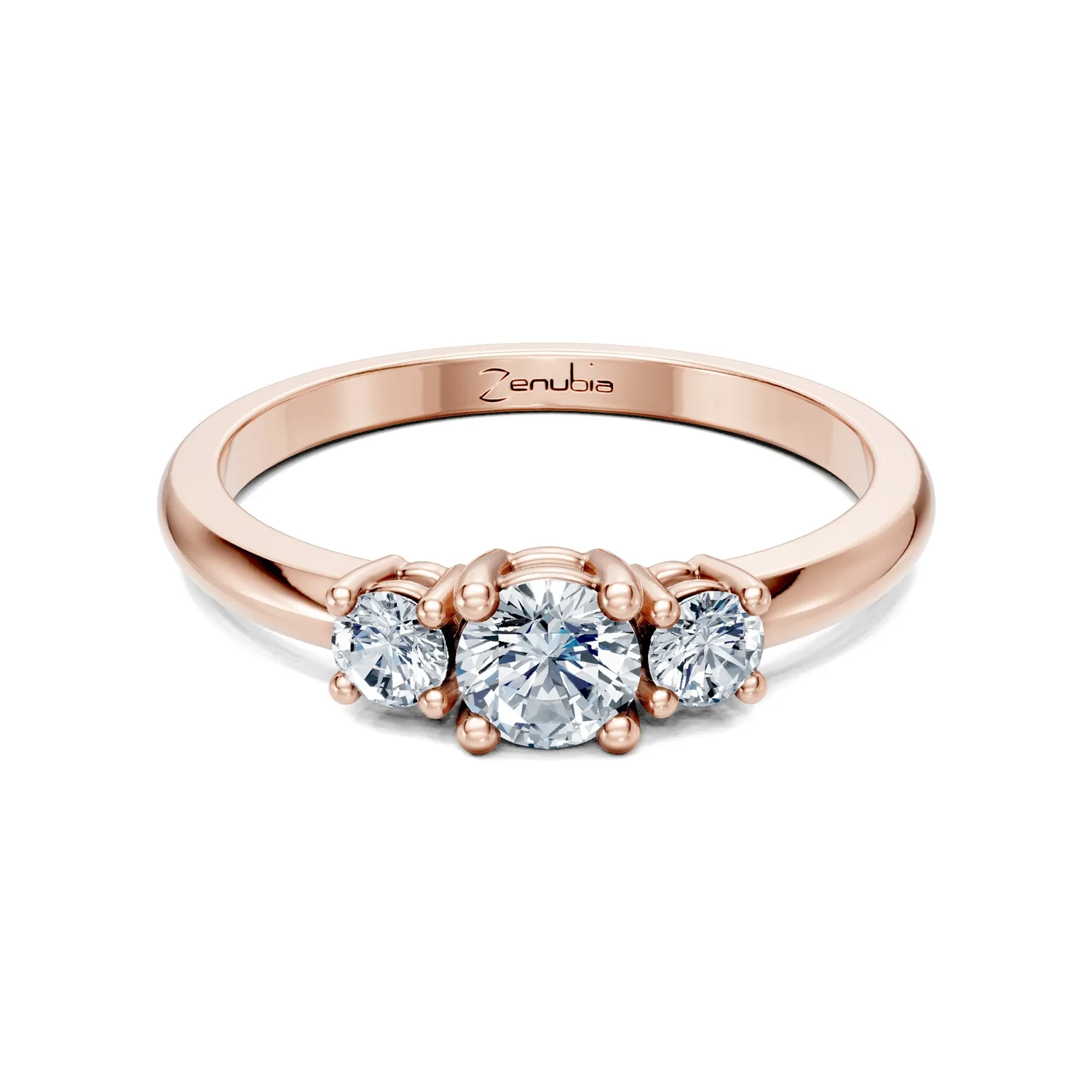 Zenubia_Schmuck_Winterthur_Verlobungsring_ALEXA_front_Rosegold