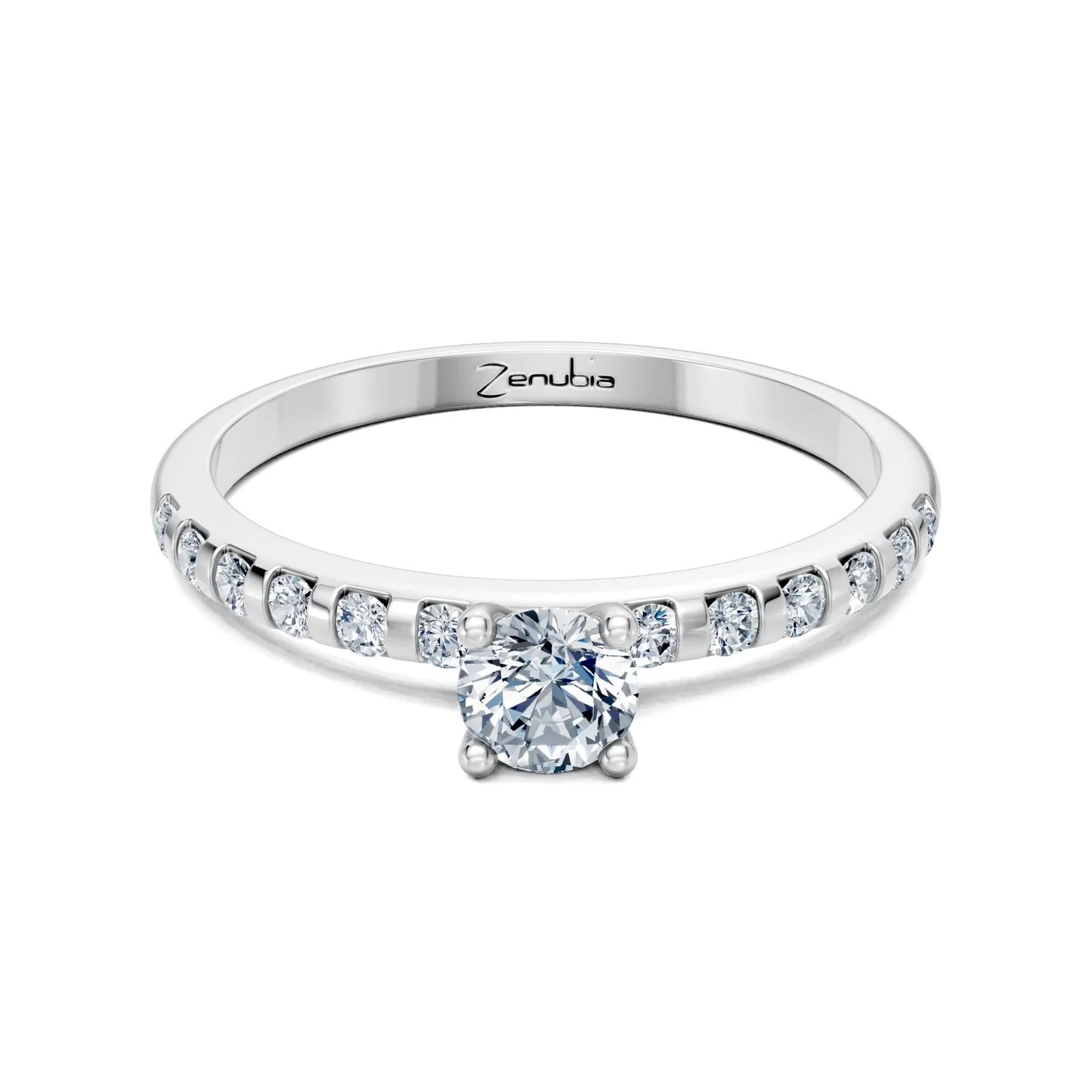 Zenubia_Schmuck_Winterthur_Verlobungsring_FANNY_front_Weissgold