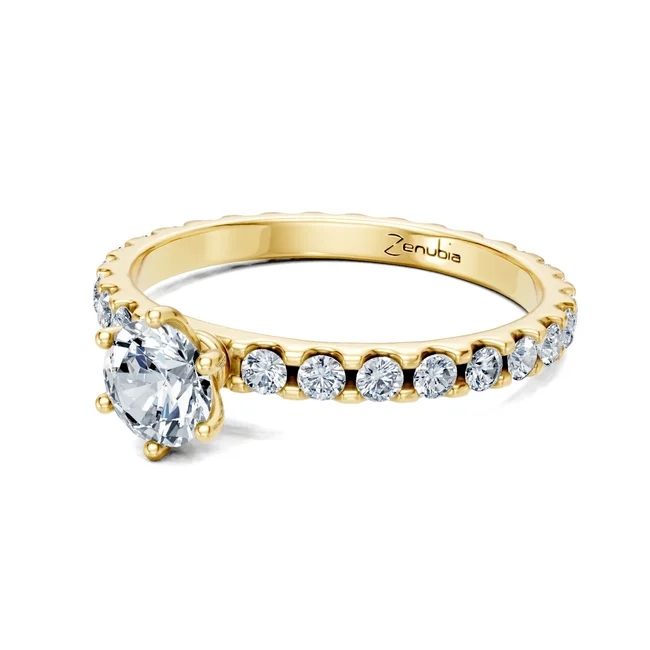 Zenubia_Schmuck_Winterthur_Verlobungsring_FELINA_side_Gelbgold