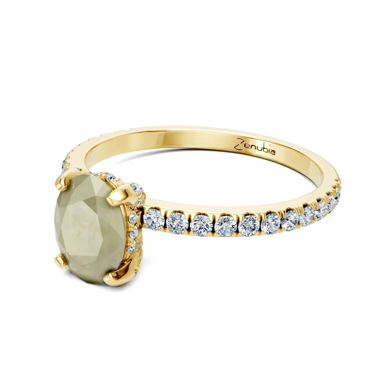 Zenubia_Schmuck_Winterthur_Verlobungsring_FELIPA_side_Gelbgold