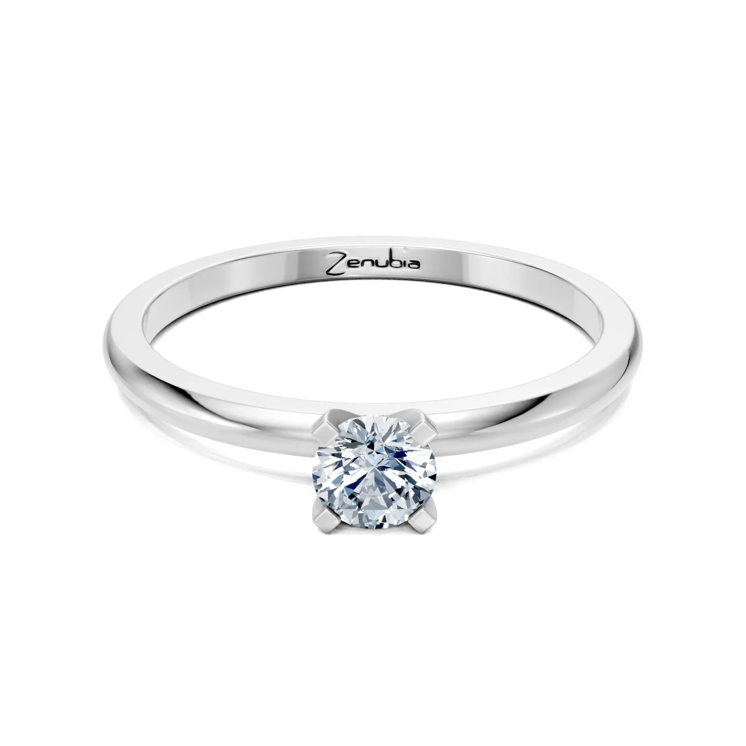 Zenubia_Schmuck_Winterthur_Verlobungsring_FINNJA_front_Weissgold