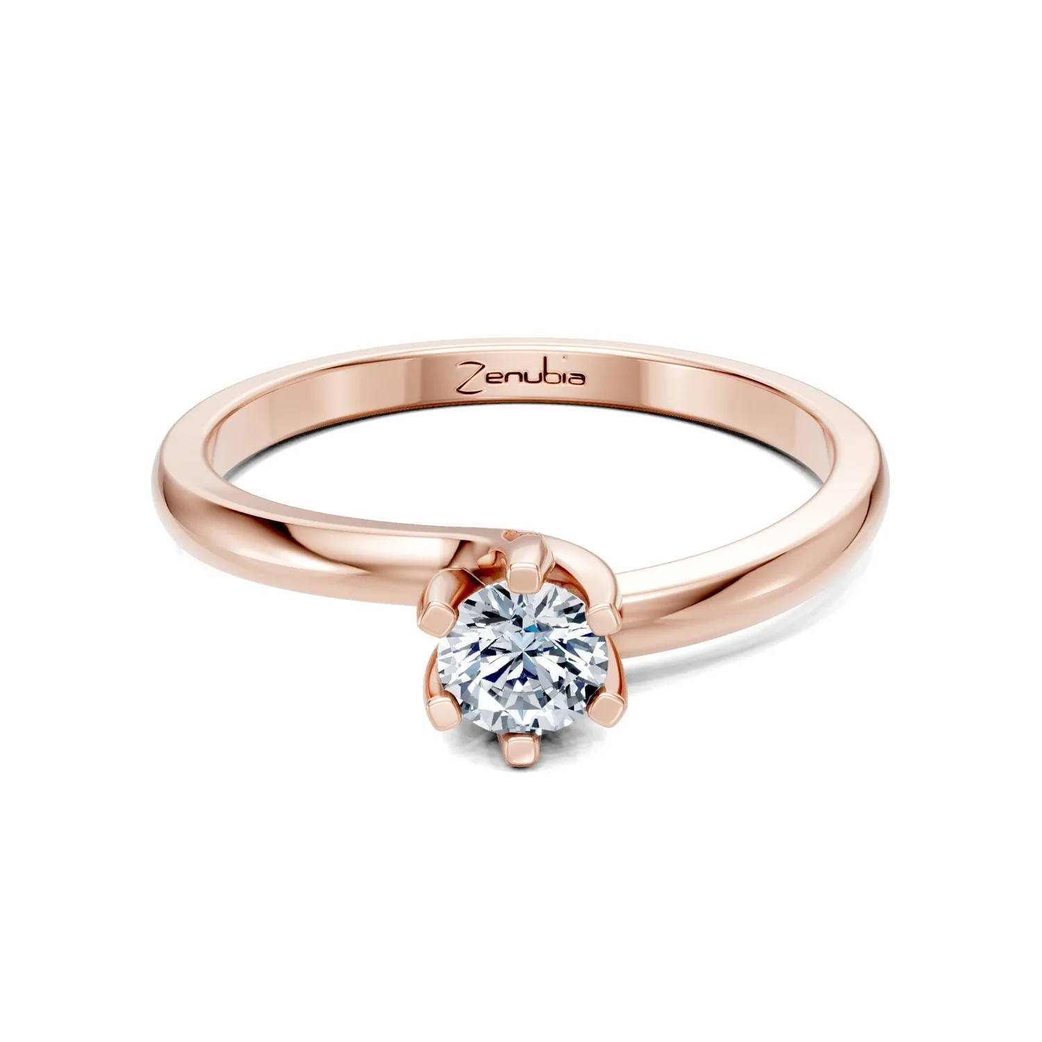 Zenubia_Schmuck_Winterthur_Verlobungsring_FIONA_front_Rosegold