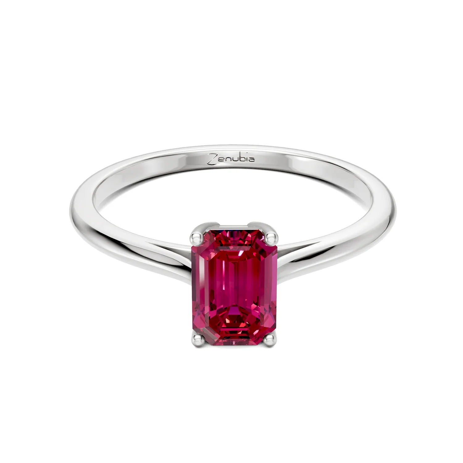 Zenubia_Schmuck_Winterthur_Verlobungsring_FLAVIA_front_Weissgold