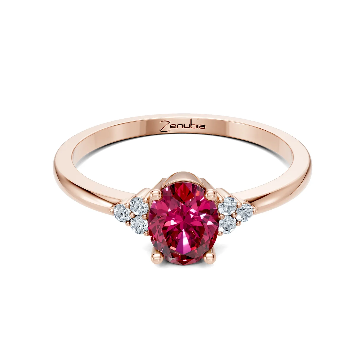 Zenubia_Schmuck_Winterthur_Verlobungsring_FLORINA_front_Rosegold