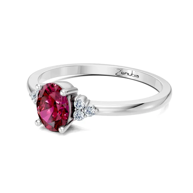 Zenubia_Schmuck_Winterthur_Verlobungsring_FLORINA_side_Weissgold