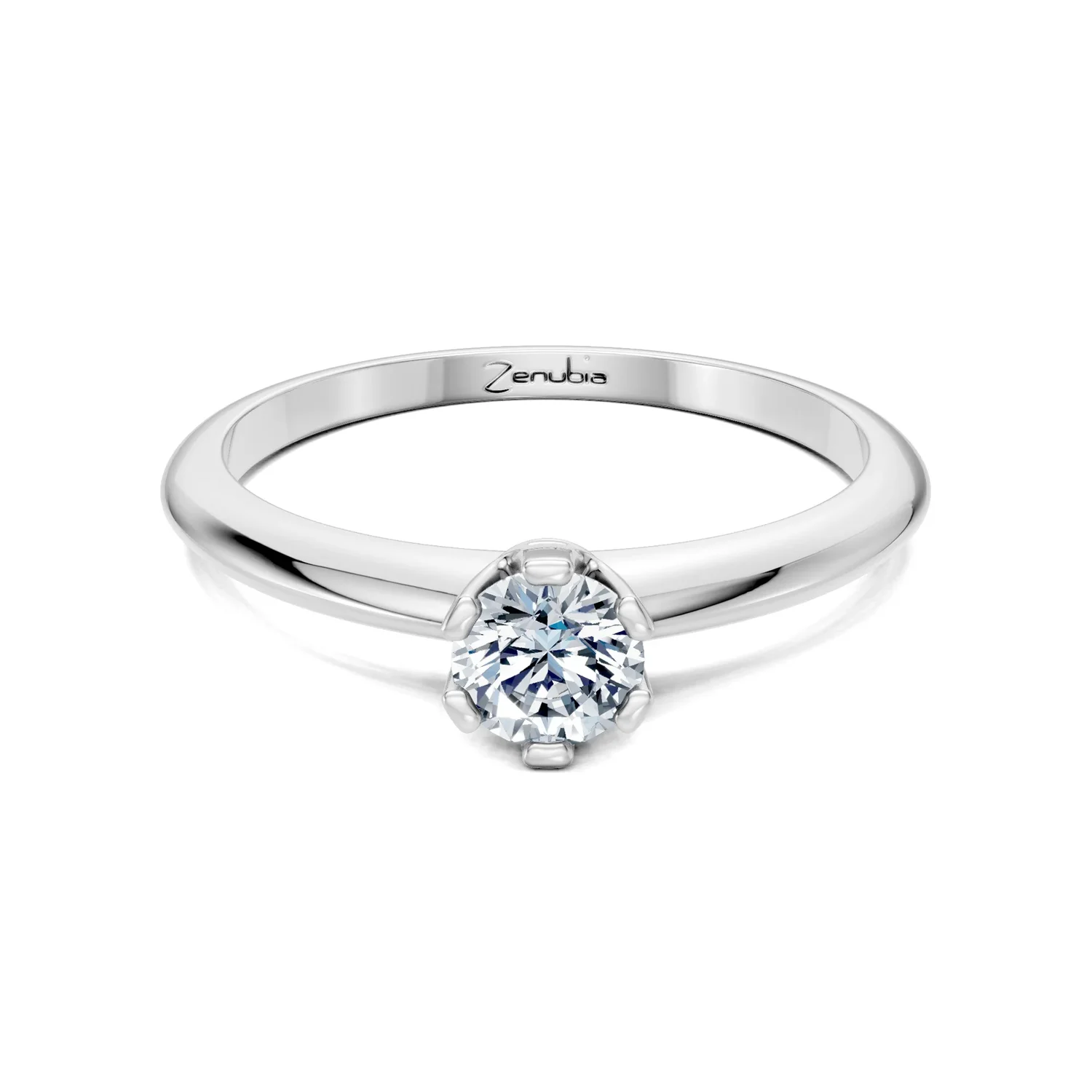 Zenubia_Schmuck_Winterthur_Verlobungsring_MICA_front_Weissgold