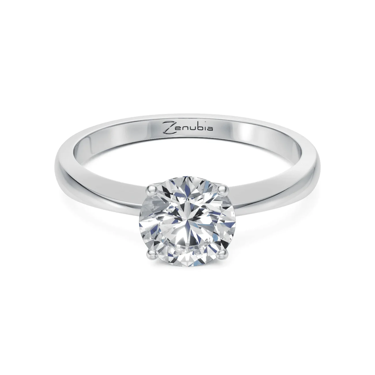 Zenubia_Schmuck_Winterthur_Verlobungsring_MARIE_LD_front_Weissgold