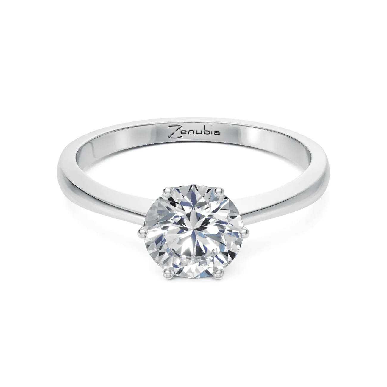 Zenubia_Schmuck_Winterthur_Verlobungsring_MILENA_LD_front_Weissgold