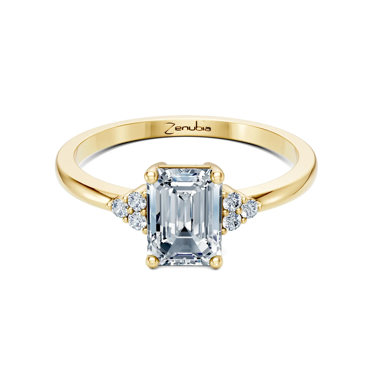 Zenubia_Schmuck_Winterthur_Verlobungsring_PATRICIA_LD_front_Gelbgold