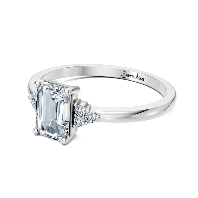 Zenubia_Schmuck_Winterthur_Verlobungsring_PATRICIA_LD_side_Weissgold