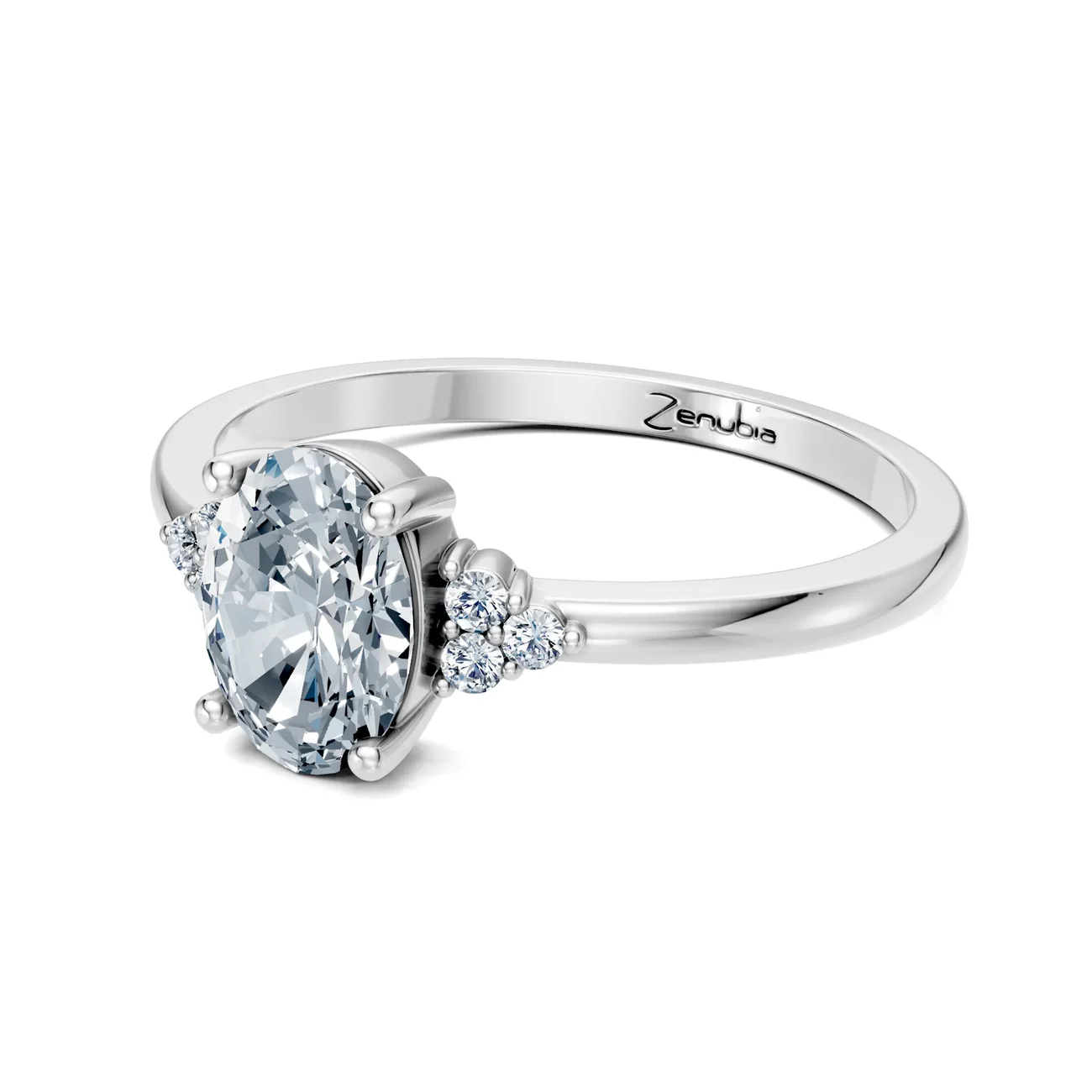 Zenubia_Schmuck_Winterthur_Verlobungsring_PRISCILLA_LD_side_Weissgold