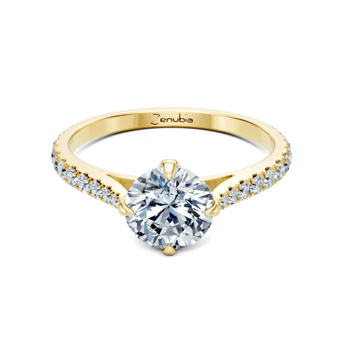 Zenubia_Schmuck_Winterthur_Verlobungsring_SUZANA_LD_front_Gelbgold