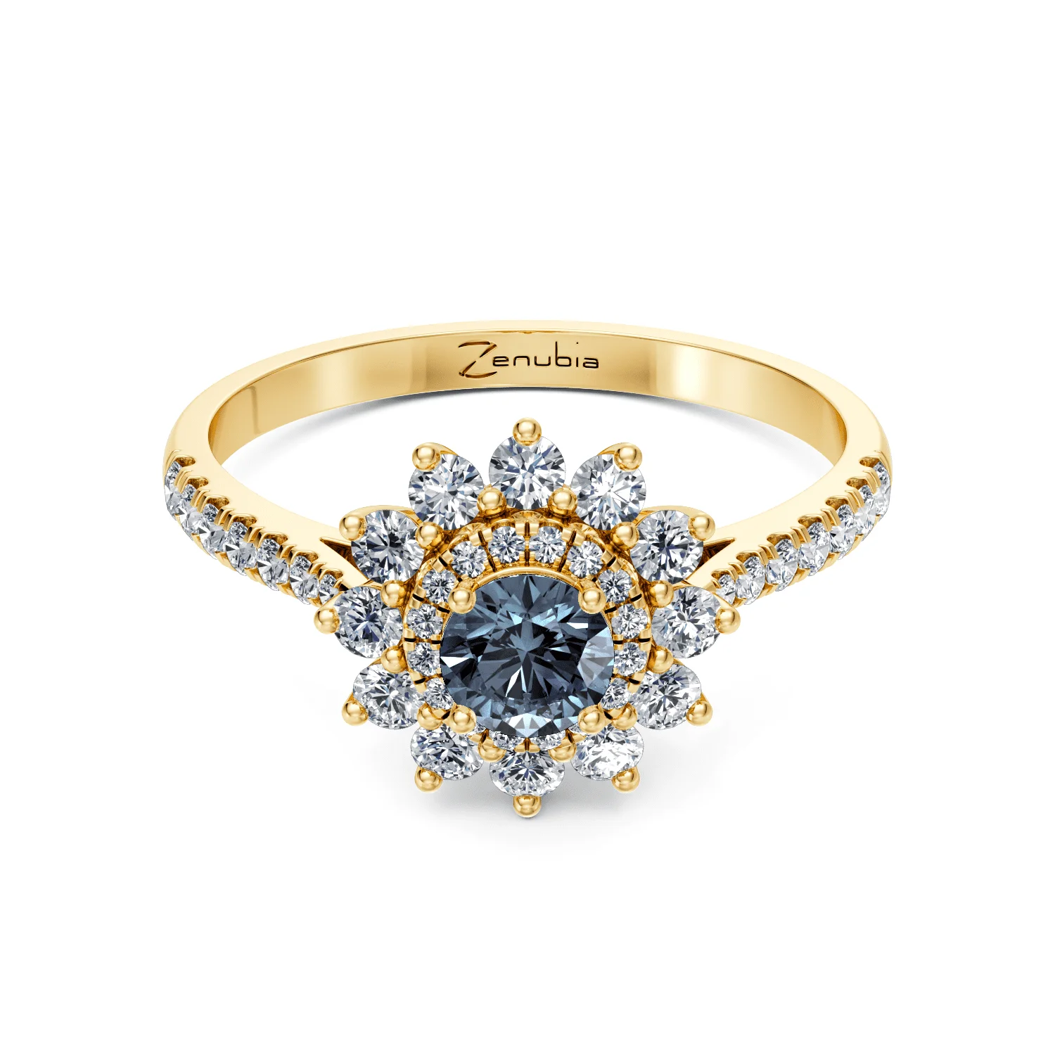 Zenubia_Schmuck_Winterthur_Verlobungsring_Dooris_front_Gelbgold