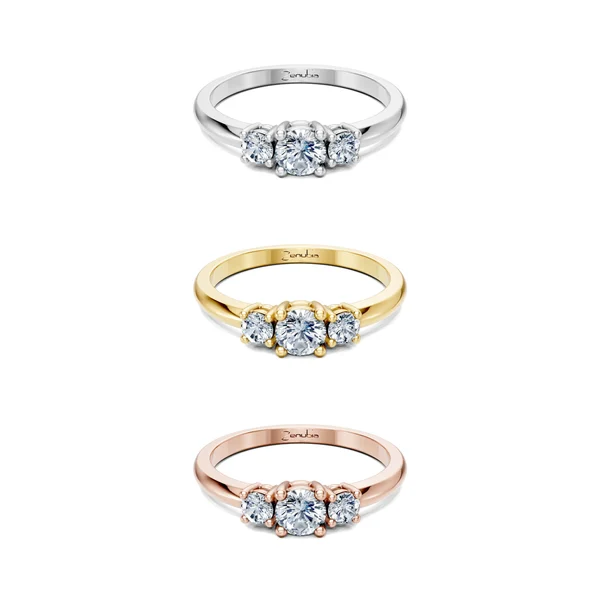 Alexa_3erKombi_Alexa-Verlobungsring_Zenubia_Weissgold_Gelbgold_Rosegold_Platin