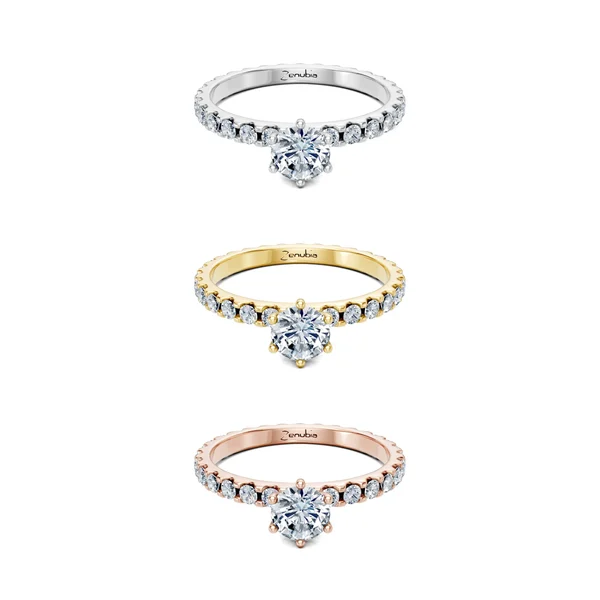 Felina_3erKombi_Felina-Verlobungsring_Zenubia_Weissgold_Gelbgold_Rosegold_Platin