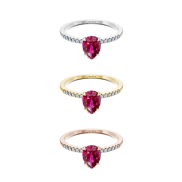 Franca_3erKombi_Franca-Verlobungsring_Zenubia_Weissgold_Gelbgold_Rosegold_Platin