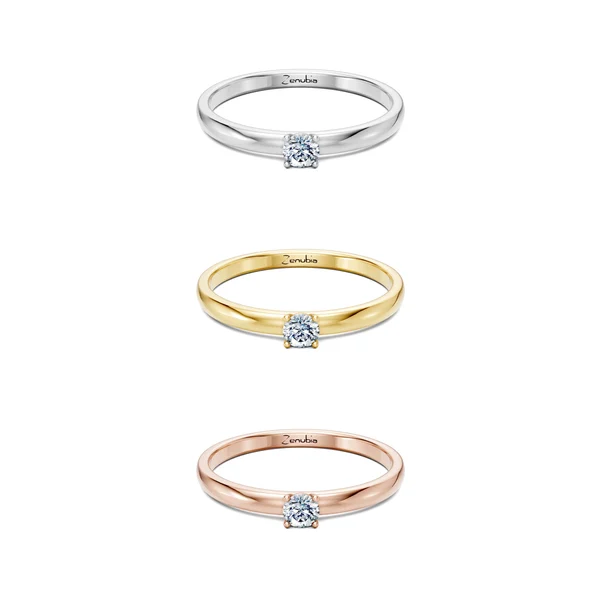 Lisa_3erKombi_Lisa-Verlobungsring_Zenubia_Weissgold_Gelbgold_Rosegold_Platin