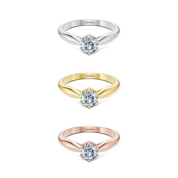 Lonia_3erKombi_Lonia-Verlobungsring_Zenubia_Weissgold_Gelbgold_Rosegold_Platin