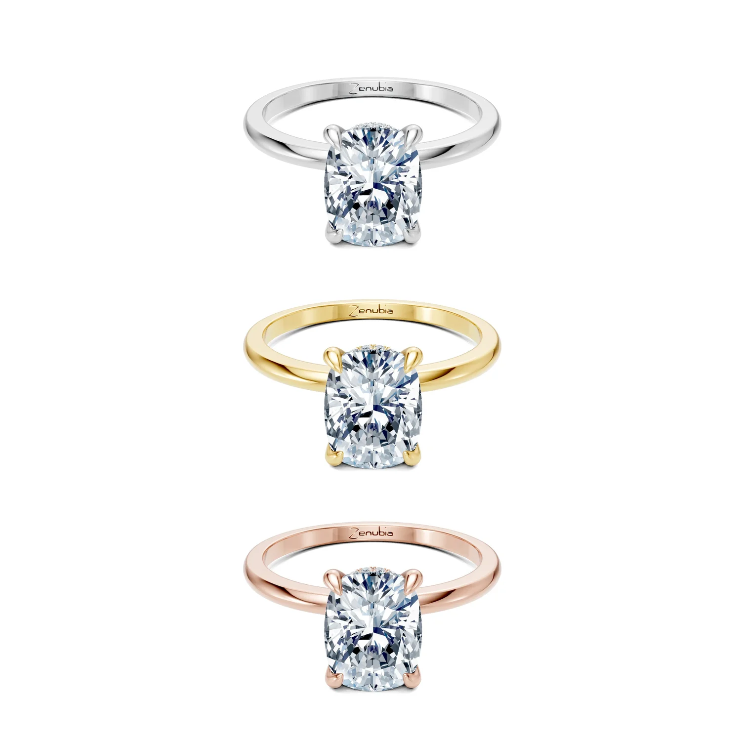 Loulou_3erKombi_Loulou-Verlobungsring_Zenubia_Weissgold_Gelbgold_Rosegold_Platin